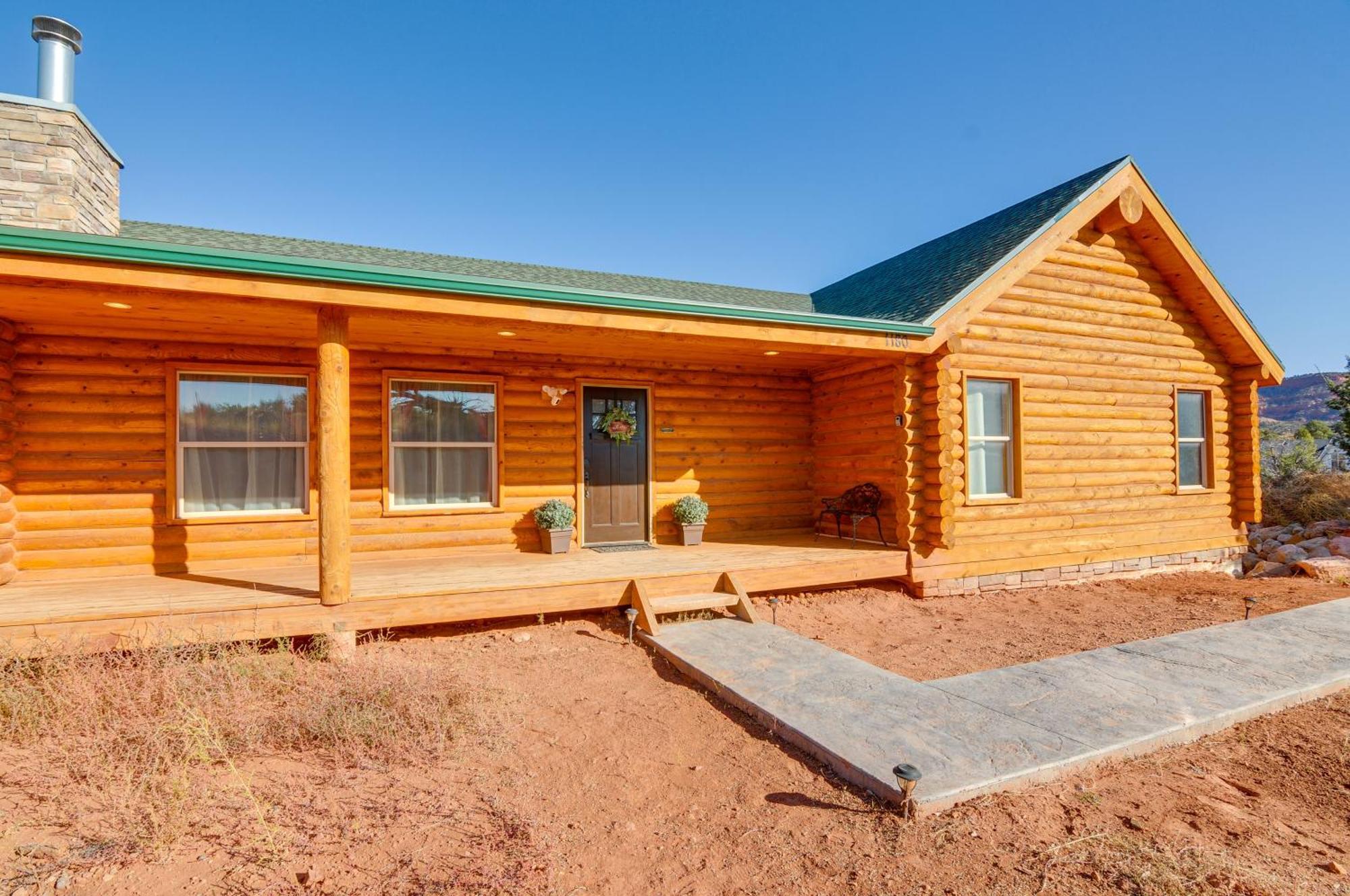 The Cliffrose Cabin - Hike, Relax, Explore! Kanab Esterno foto